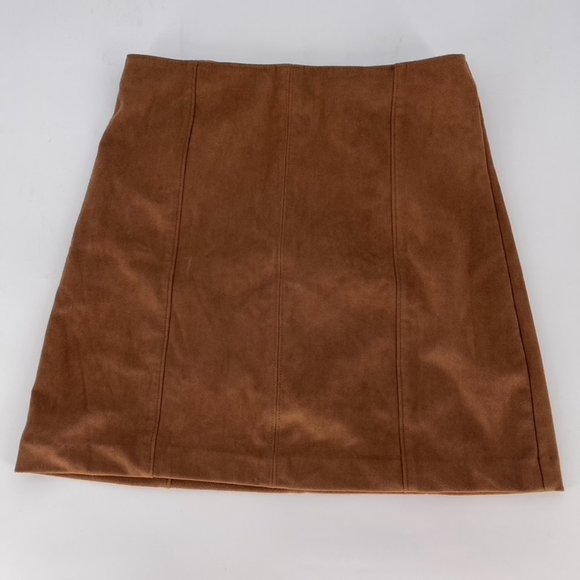 Abercrombie & Fitch Dresses & Skirts - Abercrombie & Fitch Vegan Mini Skirt Brown Women's Small